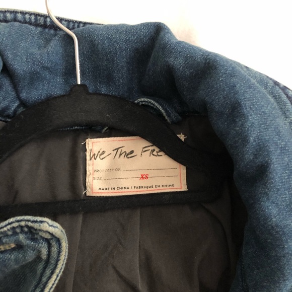 We The Free Denim Printed Jacket - Picture 3 of 4